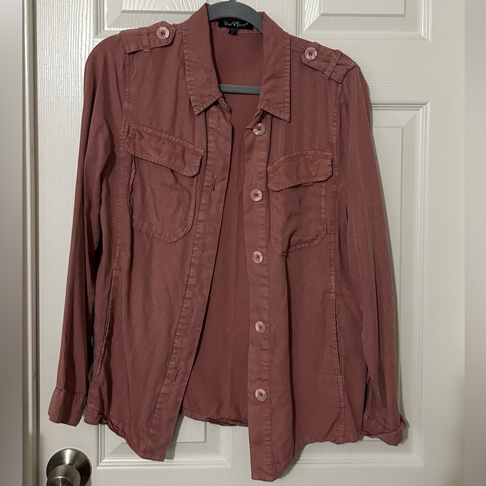 Dusty pink Shacket